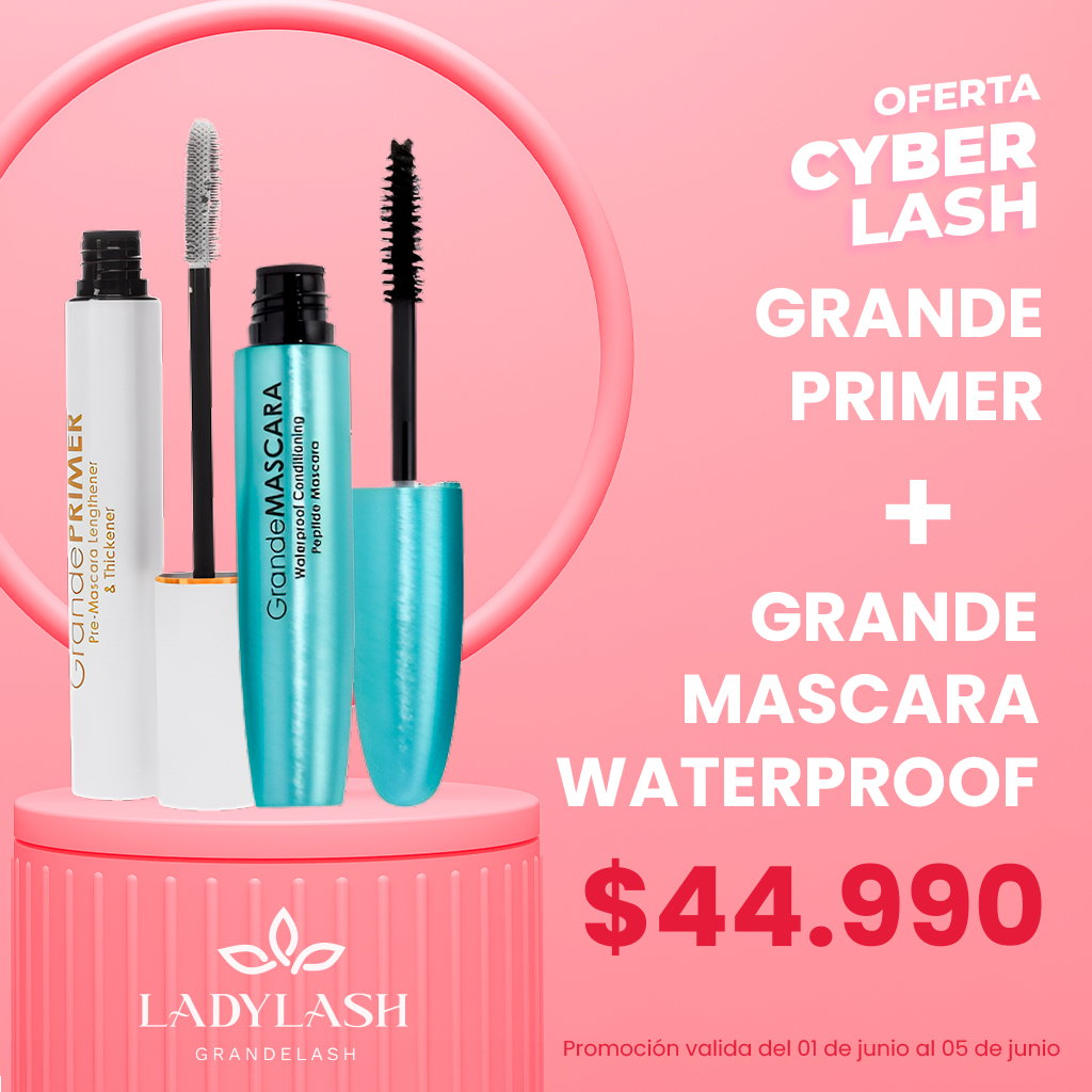GRANDE PRIMER + GRANDE MASCARA WATERPROOF LadyLash Chile